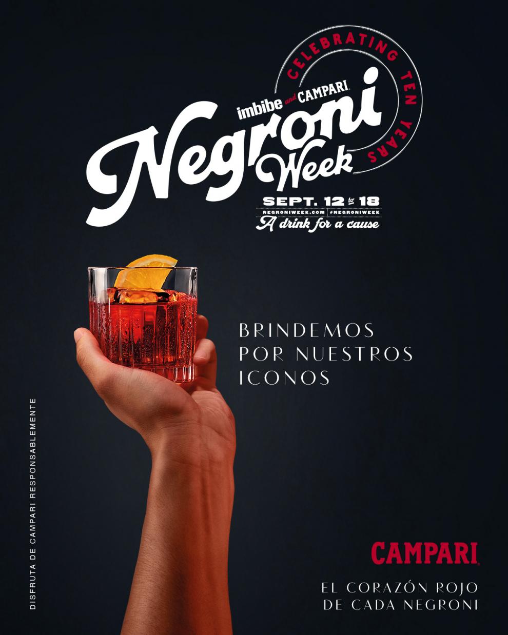 Décima edición de la Negroni Week Coctelería Creativa